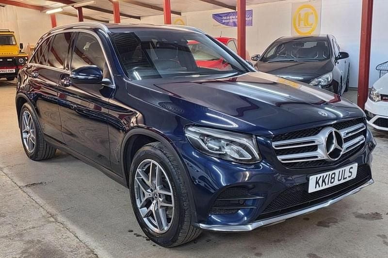 Blue Used 2018 Mercedes GLC250 AMG line SUV | £17,750 (Good price) - Image 1/1
