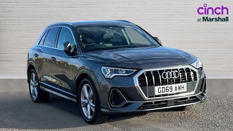 Begagnad Audi Q3 S-Line 150 HK (110 kW) 2019 Grå SUV