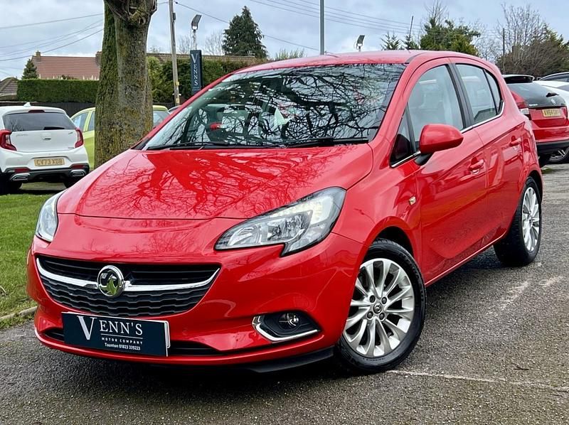 Used Vauxhall Corsa S 100 HP (73 kW) 2018 Red Hatchback