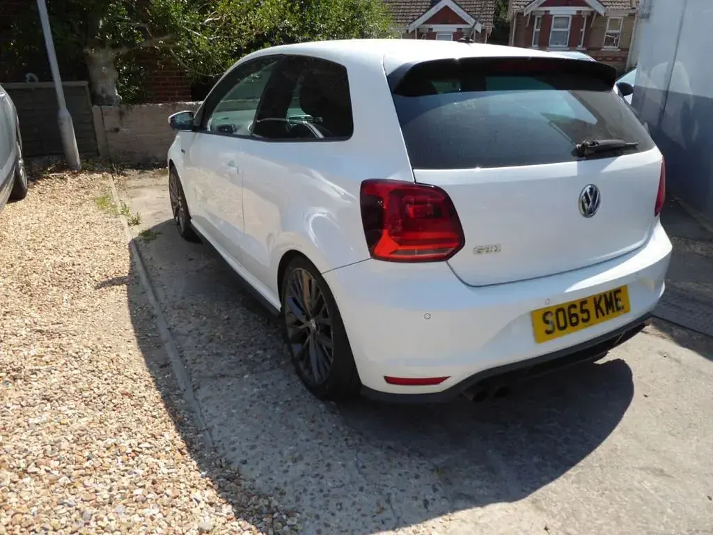 Used VW Polo GTI 192 HP (141 kW) 2015 White Hatchback