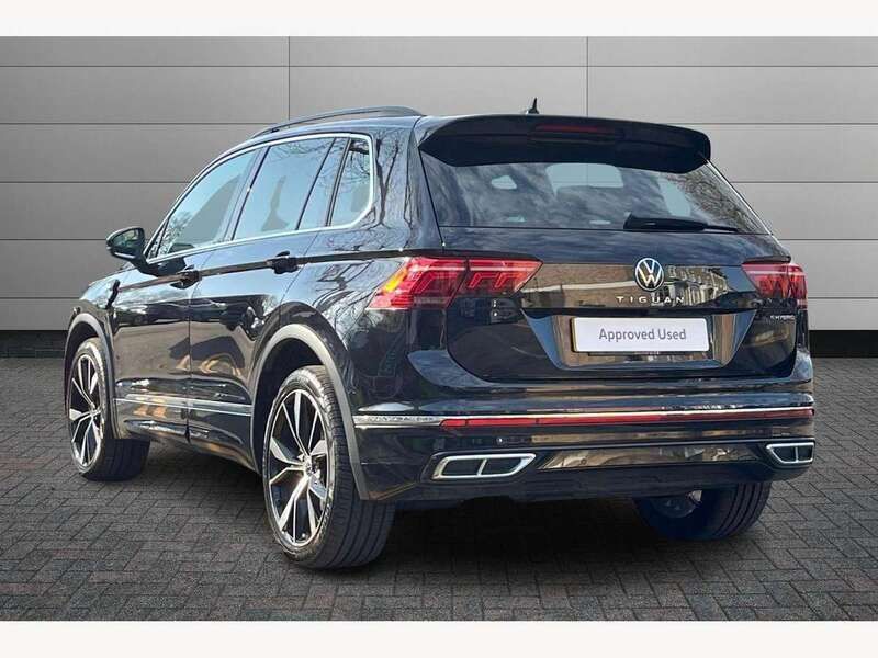 Used VW Tiguan R-line 245 HP (180 kW) 2021 Black SUV