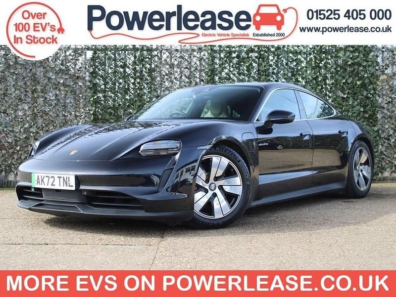 Used Porsche Taycan Performance Package 11 kW (15 HP) 2022 Black Sedan