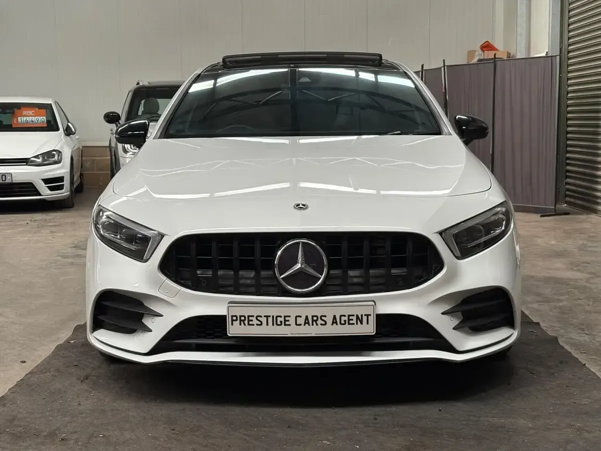 Used Mercedes A200 AMG Line Premium Plus 2021 White Hatchback