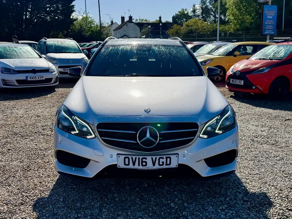 Used Mercedes E350 Premium 2016 Silver Estate