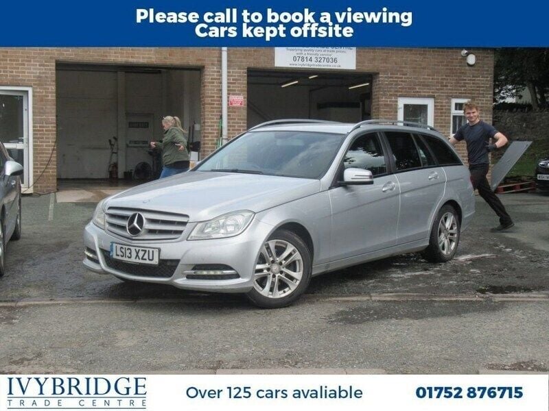 Silver Used 2013 Mercedes C220 Executive Estate | £3,975 (Fair price) - Image 1/2