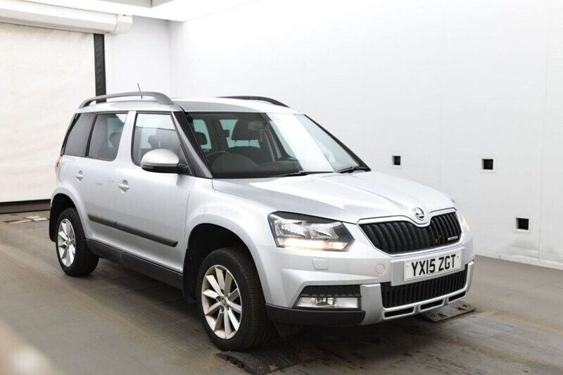 Silver Used 2015 Skoda Yeti GreenLine SUV | £6,950 (Good price) - Image 1/1