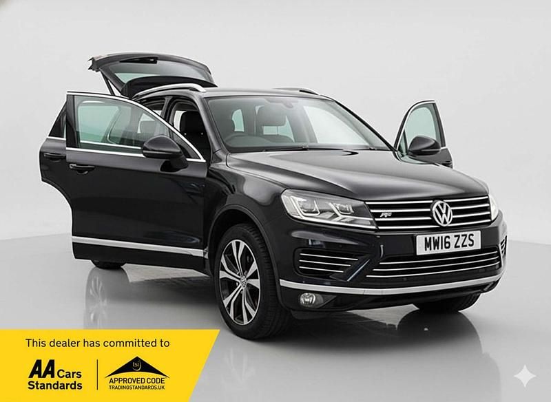 Used VW Touareg R-line 262 HP (192 kW) 2016 Black SUV