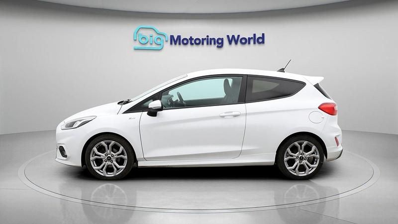 Used Ford Fiesta ST-Line 125 HP (91 kW) 2020 White Hatchback