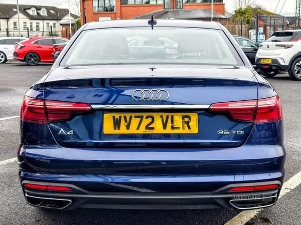 Used Audi A4 Business 163 HP (119 kW) 2022 Blue Sedan