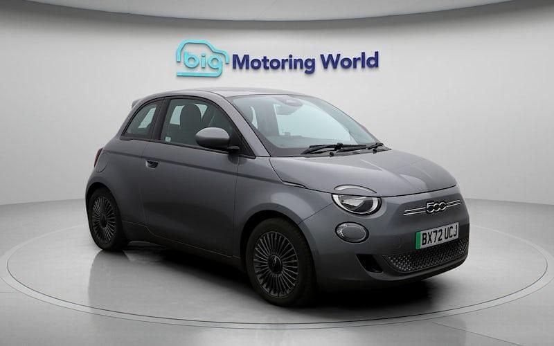 Used Fiat 500e Icon 86 kW (118 HP) 2022 Grey Hatchback