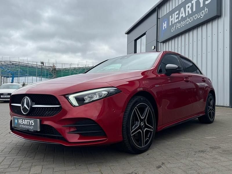 Used Mercedes A250 Executive 218 HP (160 kW) 2021 Red Hatchback