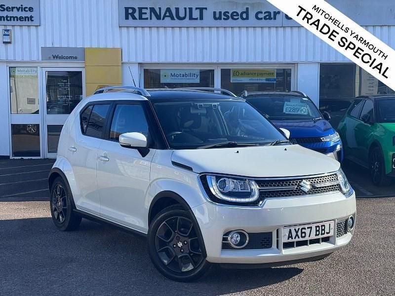 White/black Used 2017 Suzuki Ignis SZ5 Hatchback | £6,850 (Fair price) - Image 1/4