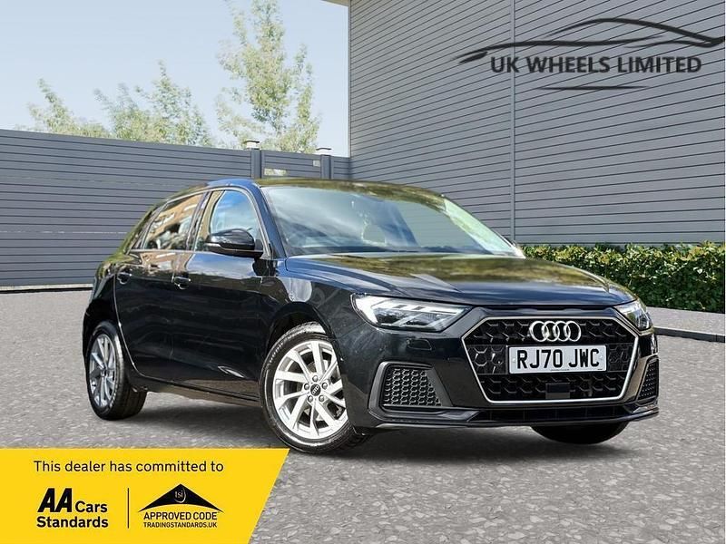Black Used 2020 Audi A1 Sportback Sport Hatchback | £15,690 (Good price) - Image 1/3