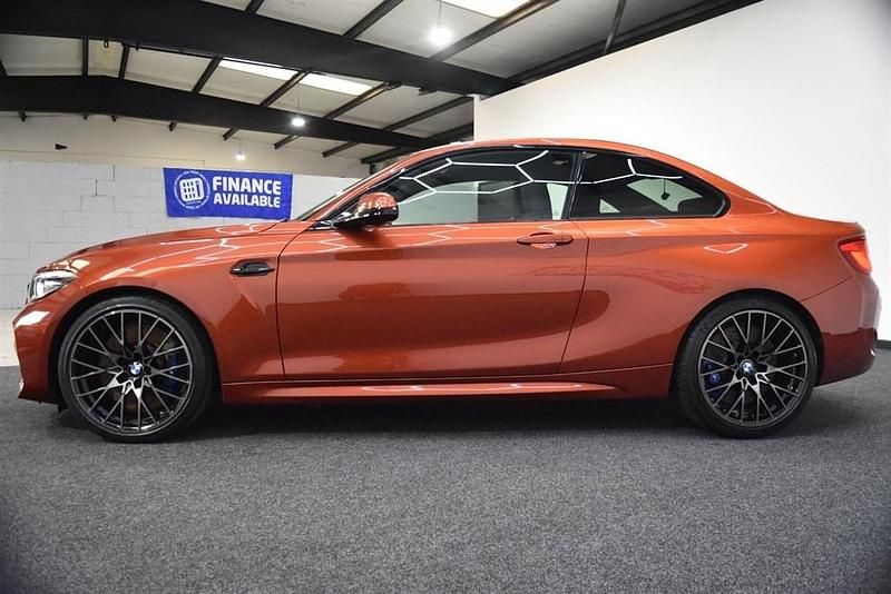 Begagnad BMW M2 Competition Edition 2019 Orange Sportkupé