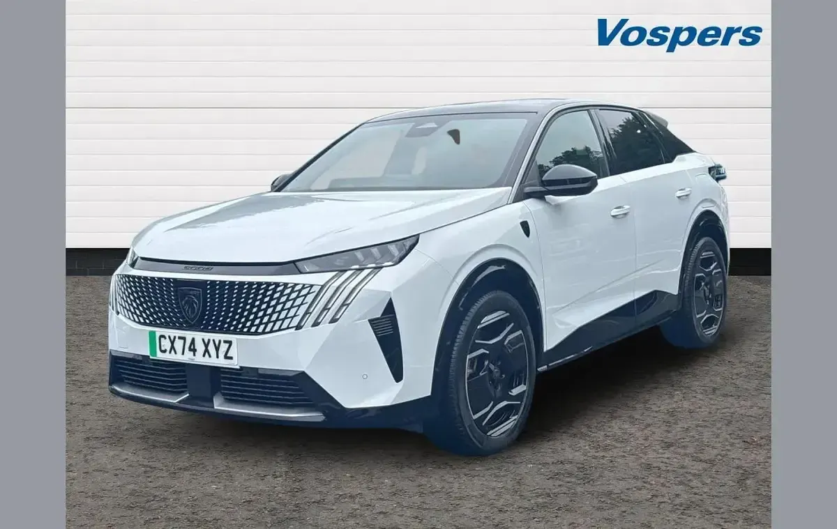 Used Peugeot e-3008 GTi 156 kW (213 HP) 2024 White SUV