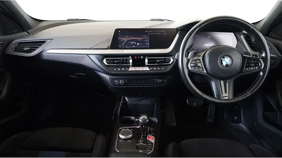 Used BMW M135 Comfort Edition 306 HP (225 kW) 2019 White Hatchback
