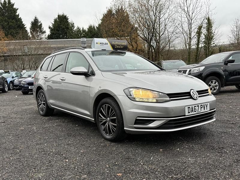 Used VW Golf VII SE 115 HP (84 kW) 2017 Silver Estate