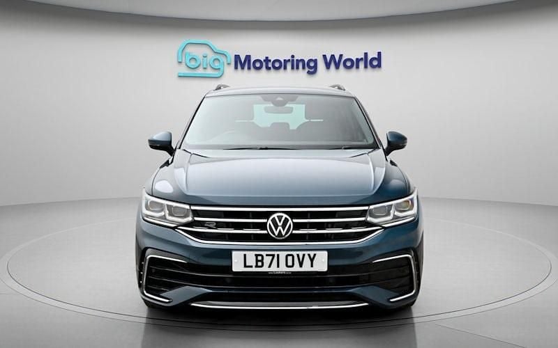 Used VW Tiguan R-line 150 HP (110 kW) 2022 Blue SUV