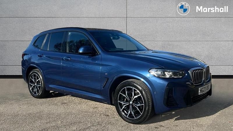 Used BMW X3 M Sport 190 HP (139 kW) 2023 Blue SUV