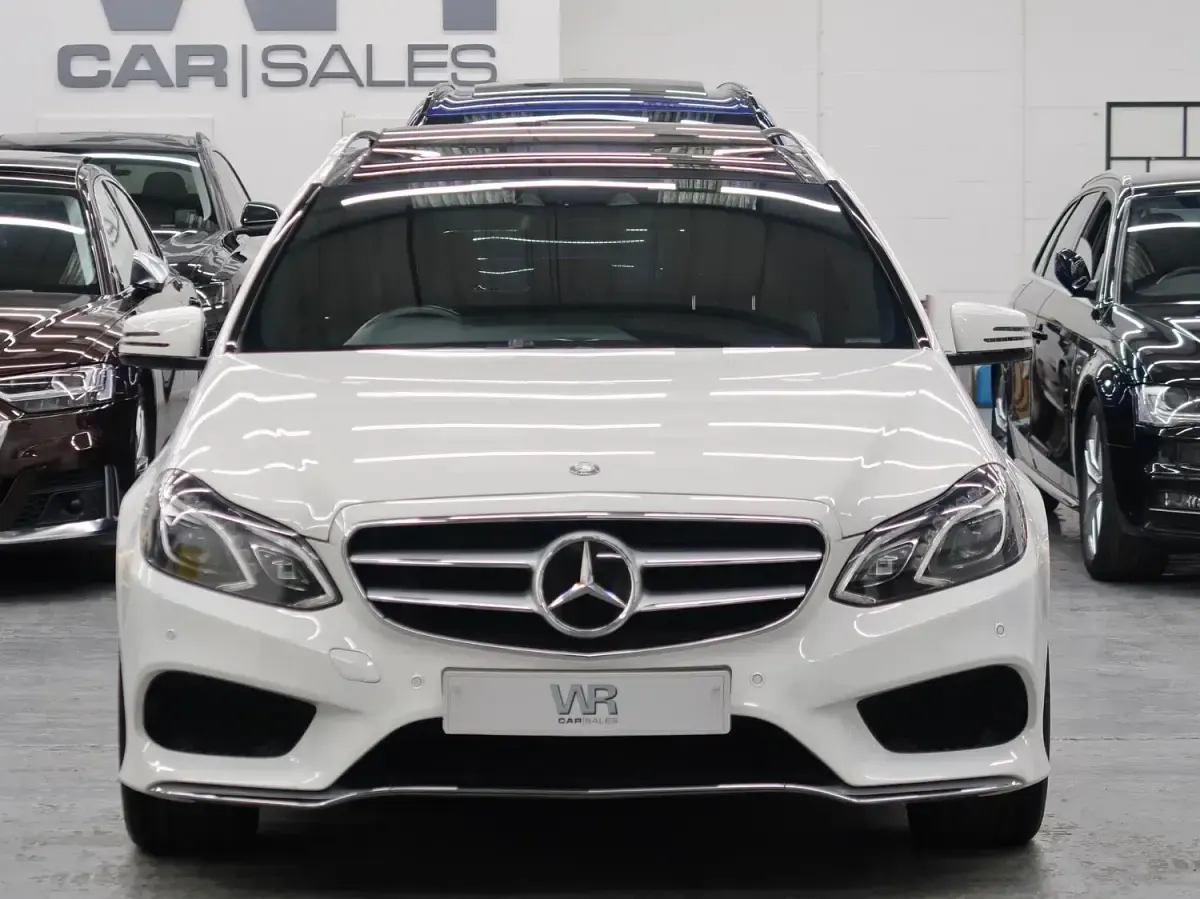 Used Mercedes E350 AMG 2013 White Estate