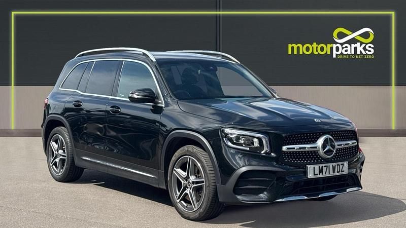 Cosmos black metallic Used 2021 Mercedes GLB200 AMG line SUV | £23,500 (Fair price) - Image 1/4