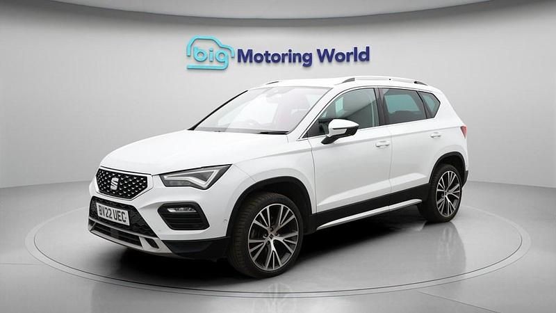 Used Seat Ateca Xperience Lux 115 HP (84 kW) 2022 White SUV