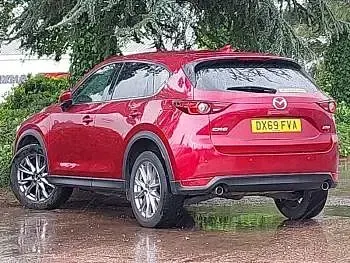 Gebraucht Mazda CX-5 Inclusive 165 PS (121 kW) 2019 Rot SUV