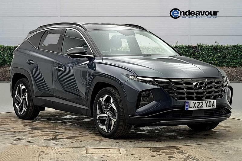 Used Hyundai Tucson Premium 230 HP (169 kW) 2022 Blue SUV