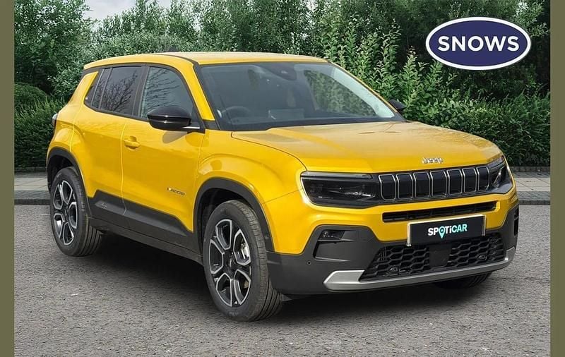 New Jeep Avenger Summit 100 HP (73 kW) 2025 Yellow SUV