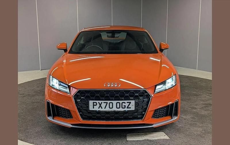 Used Audi TT S-Line 194 HP (142 kW) 2020 Orange Coupe