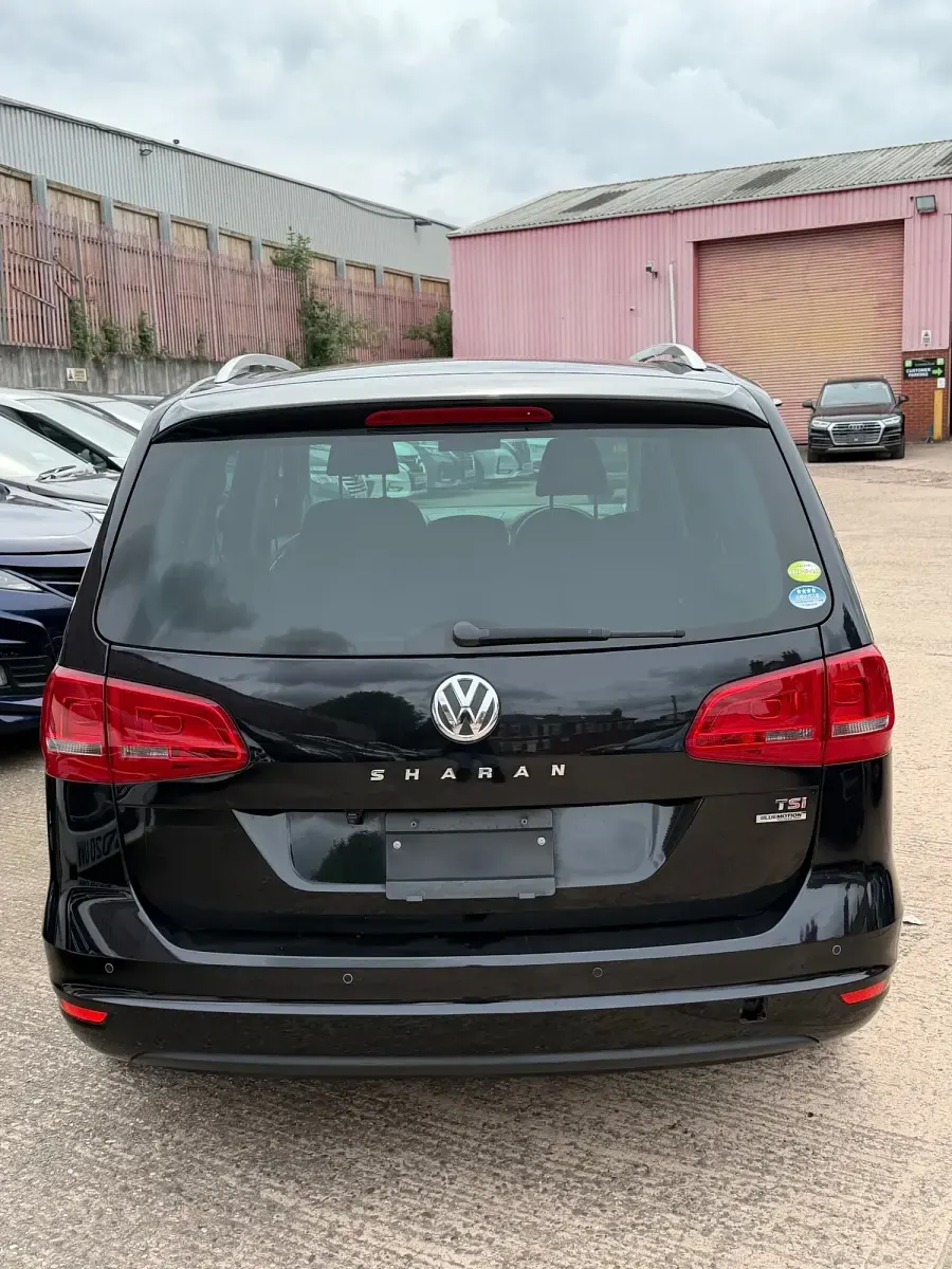 Used VW Sharan 150 HP (110 kW) 2011 Blue MPV