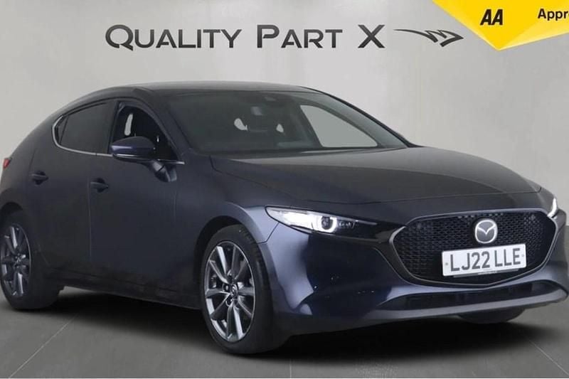 Blue Used 2022 Mazda 3 Inclusive Hatchback | £13,880 (Good price) - Image 1/1