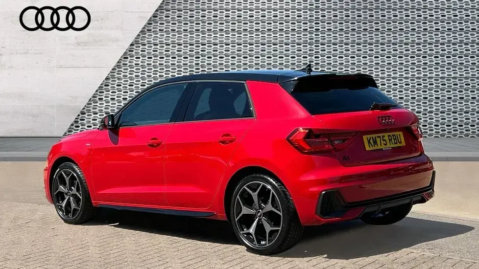 New Audi A1 Black Edition 95 HP (69 kW) 2025 Red SUV
