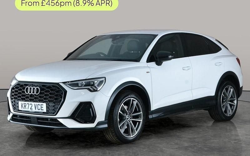Used Audi Q3 Sportback Black Edition 150 HP (110 kW) 2023 White SUV