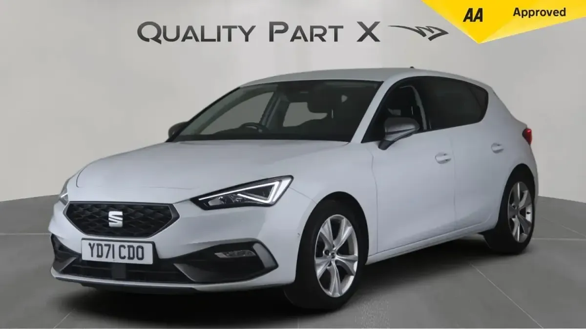 Used Seat Leon FR 2021 White Hatchback