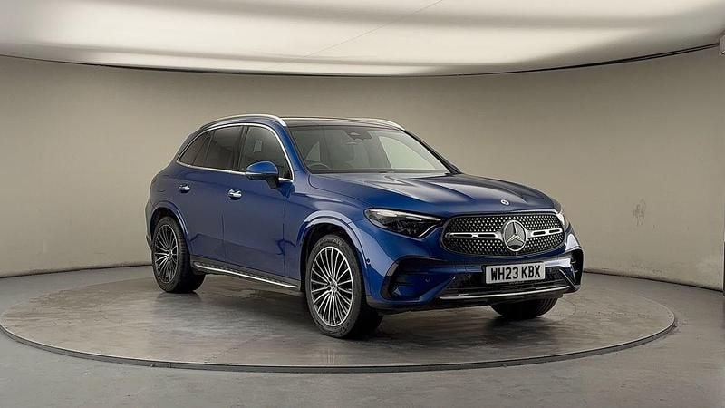 Used Mercedes GLC300e AMG line 2023 Spectral blue SUV