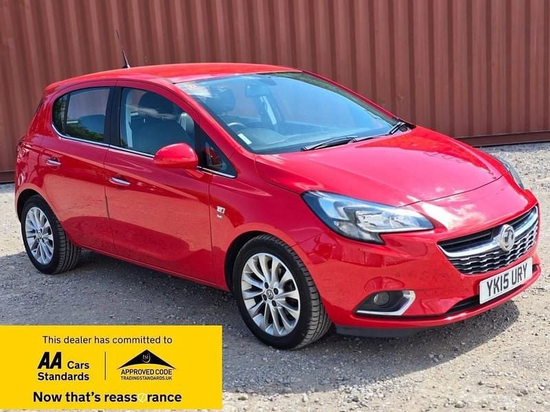 Red Used 2015 Vauxhall Corsa Hatchback | £7,988 (Fair price) - Image 1/4