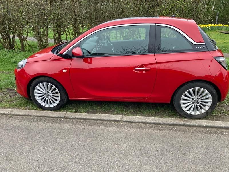Used Vauxhall Adam Glam 70 HP (51 kW) 2015 Red Hatchback