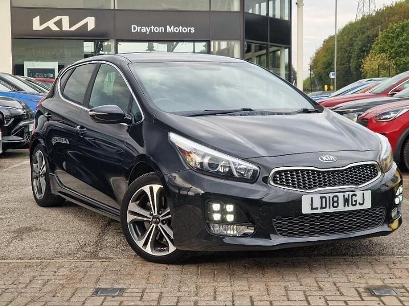 Black Used 2018 Kia Ceed GT-Line Hatchback | £8,800 (Fair price) - Image 1/4