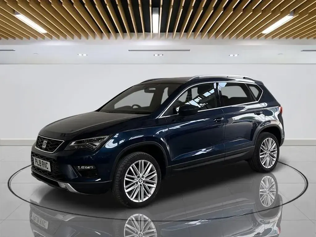Used Seat Ateca XCELLENCE 150 HP (110 kW) 2019 Blue SUV