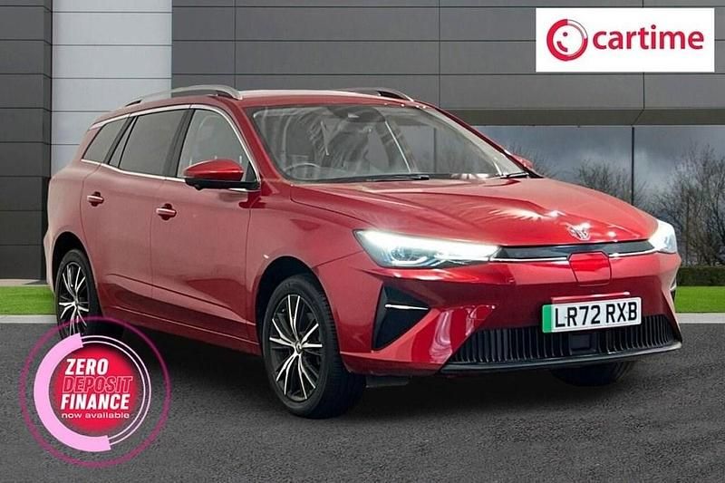 Red Used 2022 MG MG5 EV Trophy Estate | £13,990 (Fair price) - Image 1/4