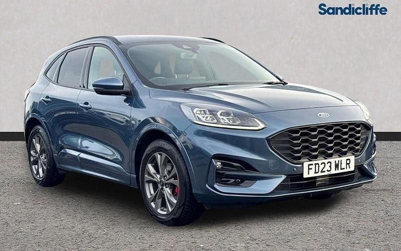 Used Ford Kuga ST-Line 150 HP (110 kW) 2023 Chrome blue (premium paint) SUV