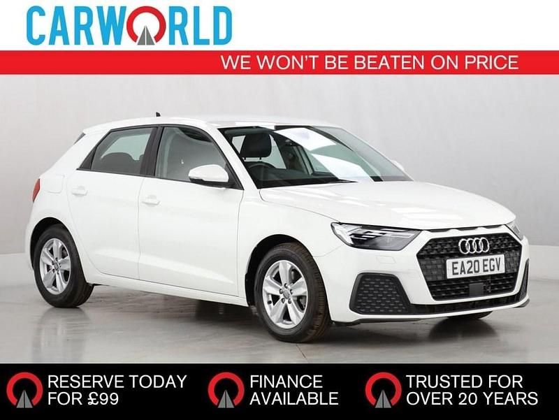 White Used 2020 Audi A1 Sportback Design Hatchback | £16,400 (Fair price) - Image 1/3