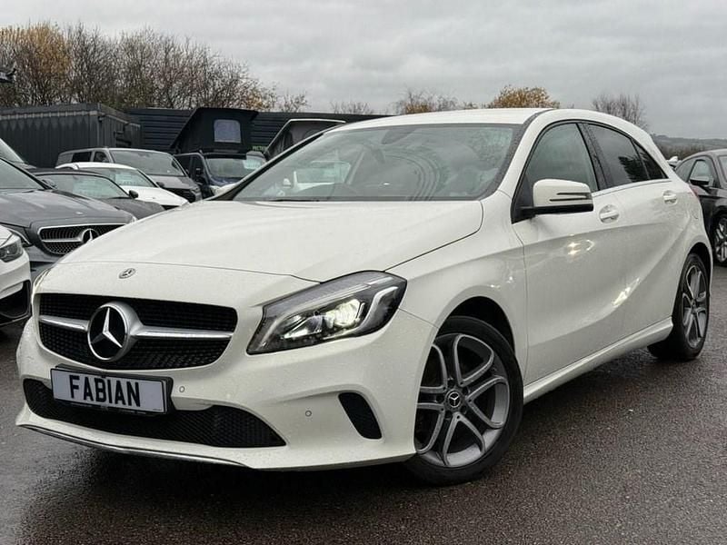 White Used 2018 Mercedes A160 Sport Edition Hatchback | £12,799 (Fair price) - Image 1/4