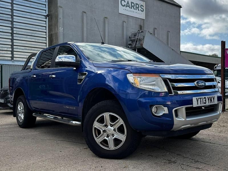 Blue Used 2013 Ford Ranger Limited Pickup | £9,000 (Fair price) - Image 1/4