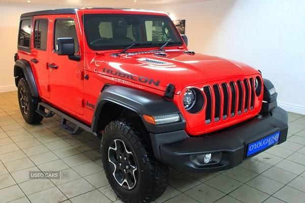 Used Jeep Wrangler Rubicon 2023 Red SUV