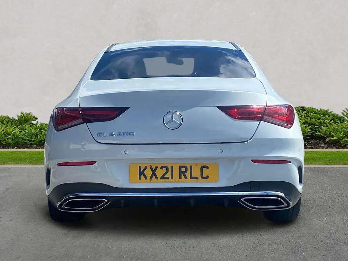 Used Mercedes CLA200 AMG Line Premium 2021 White Coupe