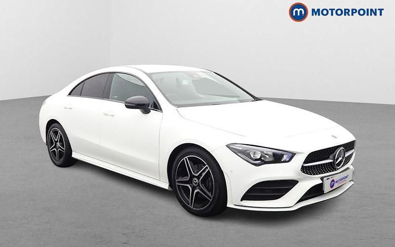 White Used 2022 Mercedes CLA180 Executive Sedan | £24,649 (Fair price) - Image 1/4
