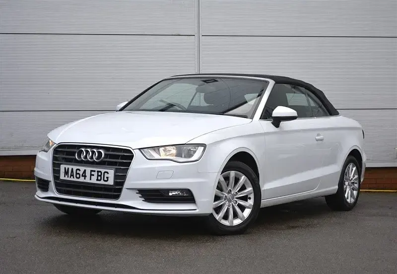 Używany Audi A3 Advanced 150 KM (110 kW) 2014 Biały Kabriolet