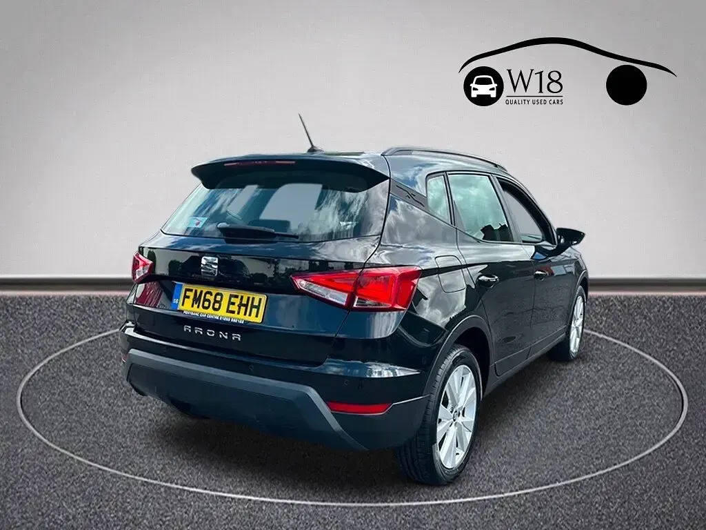 Used Seat Arona SE Technology 115 HP (84 kW) 2019 Black SUV